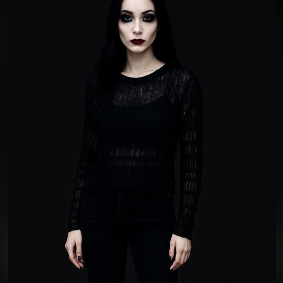 Vintage Lip Service Long Sleeve Top in Excellent Vintage Pre Loved Condi… - Picture 2 of 8